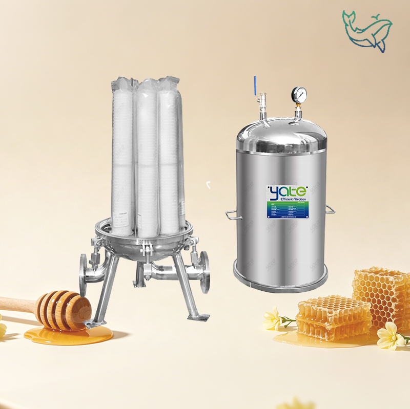 Industrial Micropore Cartridge Filter For Chemical Solvent Ink Resin Raw Water Purification System