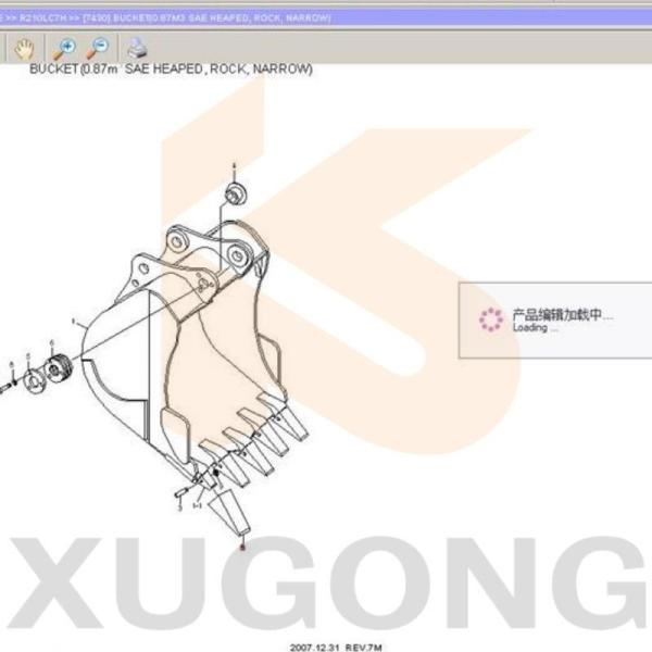 Máquina escavadora Bucket Teeth do Oem 505-4113 475-5477