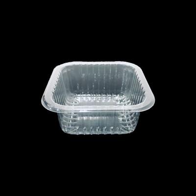 Boîte à gâteaux en plastique PET transparente de qualité alimentaire