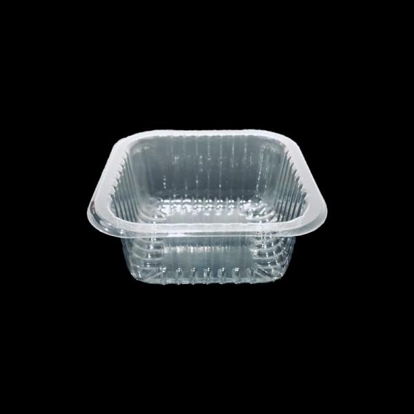 Food-Grade Clear PET Plastic Cake Box Customizable Dessert Tray