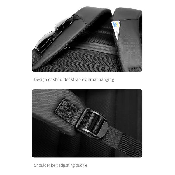 Vente à chaud de l'usine ordinateur portable personnalisé de l'école USB chargeur pour hommes ordinateur portable étanche anti-vol sac à dos pour hommes sac à dos ordinateur portable sac à dos