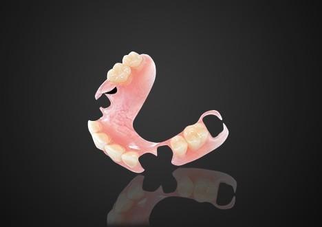 Lightweight Comfortable Valplast Partial Denture Easy Cleaning High Transparency
