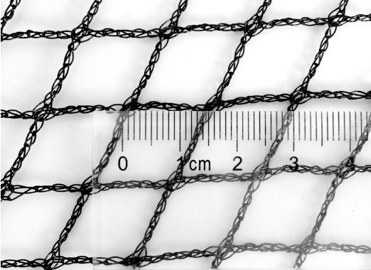 Width 1-20m Mesh Harvest Bags , Bird Control Netting Warp Knitted Type