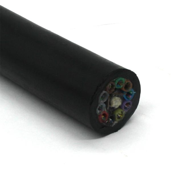 24F G652D/G657A1 Non-Metallic Cable GYFTY For Outdoor Applications