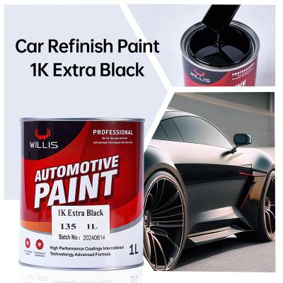 Preto/branco puro/limão - pintura amarela do carro, pintura à pistola acrílica contínua do carro
