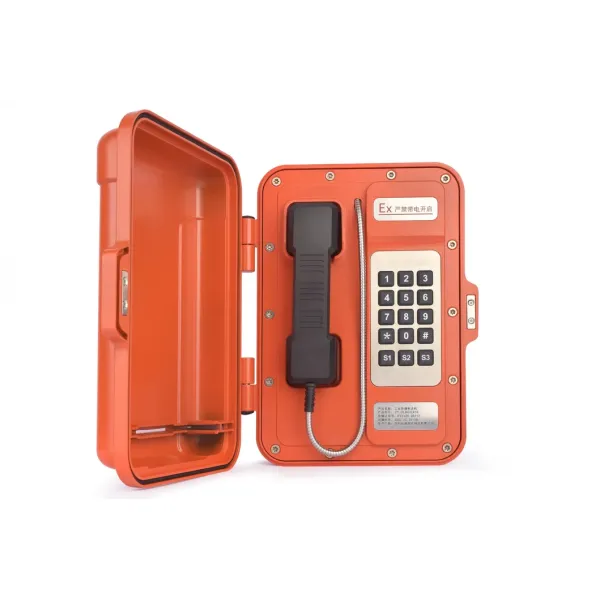 Yuantong IP67 Aluminium Alloy 30W Amplifier Industrial Explosion Proof Telephone for Hazardous Areas