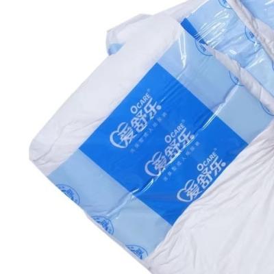 Pantalhões de incontinência de fraldas descartáveis para adultos de tecido simples certificados MSDS para idosos