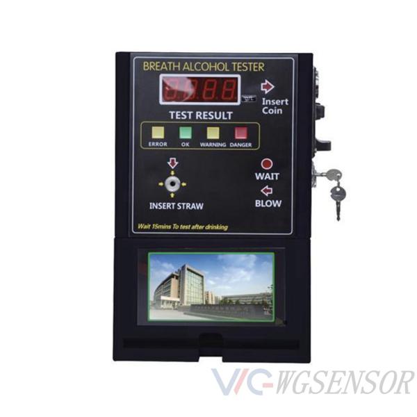 Japan OEM/ODM Wall-Mounted Coin Operated Breathalyzer for Bar/Disco (WG319V)