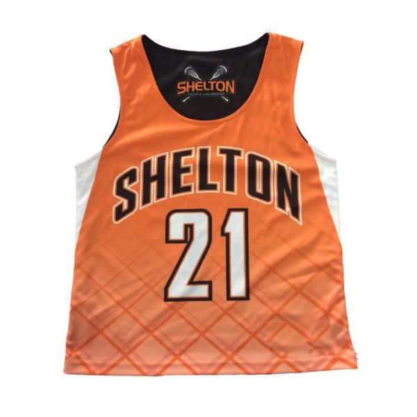 Breathable Lacrosse Practice Jerseys Pinnie Multipurpose Polyester