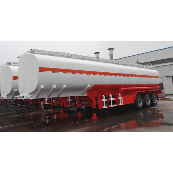 Steel 3 Axle 35CBM Fuel Oil Tanker Trailer