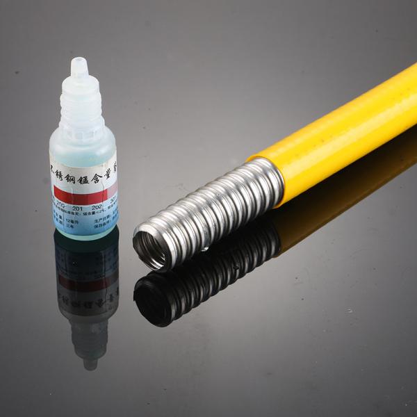 DN15 Cooker Gas Hose , Flexible Stainless Steel Gas Pipe 50 Years Warranty