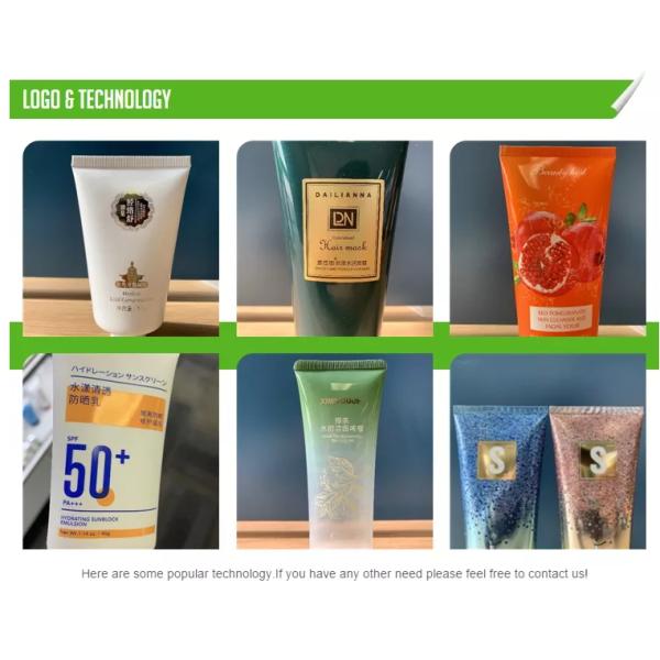 мягкий косметический упаковывая Dia 13mm до 60mm трубки дезинфицирующего средства руки трубки 400g