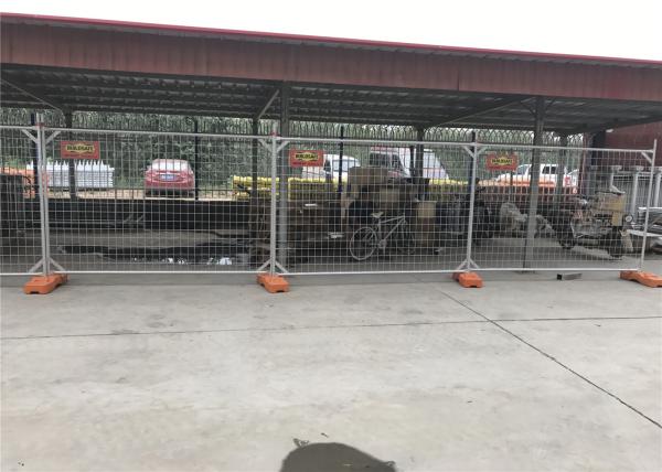 temporary security fencing CARNARVON 2.1m*3.6m panels mesh spacing 50mmx150mm x 3.00mm dia galvanized treated