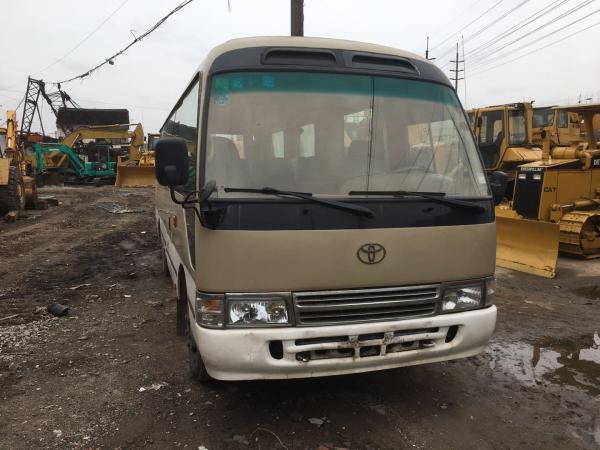                  Used Cheap Price Toyota Middle City Bus Coaster, Secondhand 19 Seat Toyota Coaster Tourist Bus             