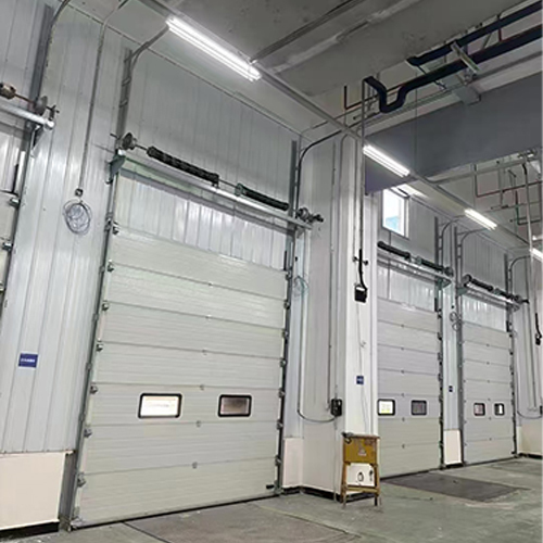 Automatic Sectional Industrial Door 2mm For Industrial Fabrication Workshops
