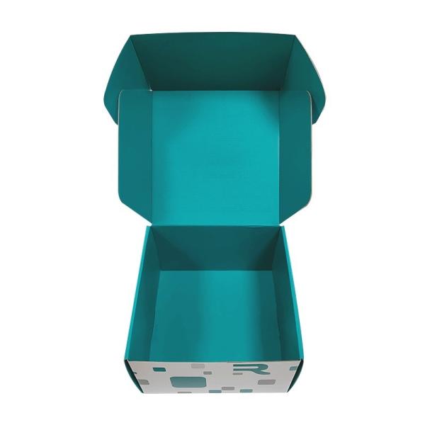 Matte Superficie Finish Corrugado de Mármore Mailers Impressão de tamanho personalizado Logotipo Caixa de Envio