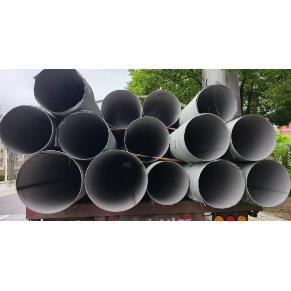 304 Hot-Rolled Acid-Washed Stainless Steel Welded Pipe For Building Trades