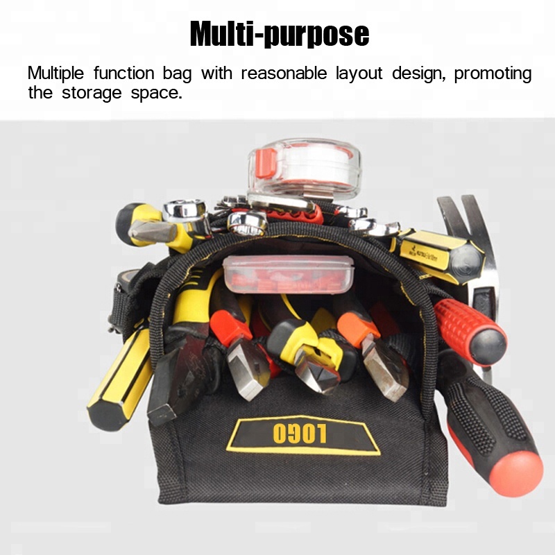 Latest Design Waterproof Custom Made Tool Belt Waist Tool Pouch Bag
