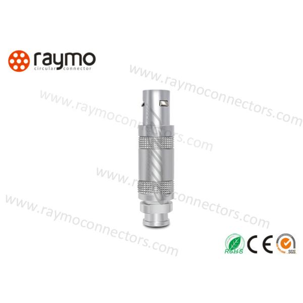 Convenient Metal Circular Connector Low Voltage High Temperature Resistance