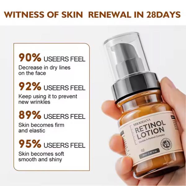 Retinol Face Lotion Cream Reduce Fine Lines Rapid Anti Wrinkles Retinol Lotion Private Label