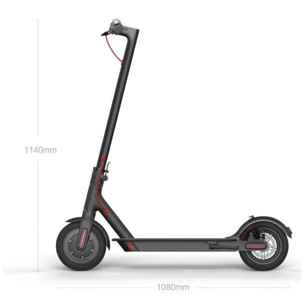 Stylish Electric Stand Up Scooter Maximum Travel Range 35km With High Capacity Battery