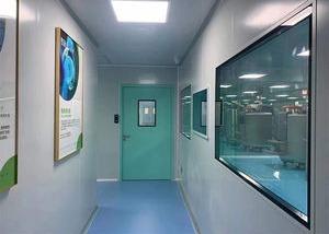 SUS304 Laminar Flow GMP HEPA Clean Room With High Pressure Cleaner