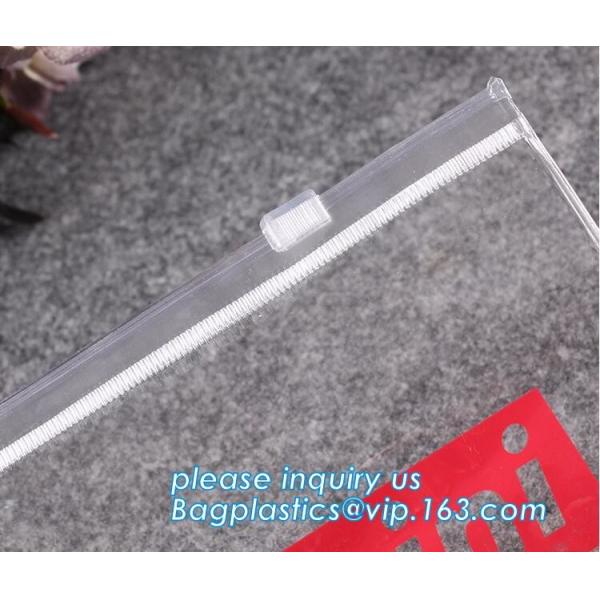 have fashion sense bag,classic cosmetic bag,space utilization,Pvc Document Clear Plastic Snap Button File Bag bagease