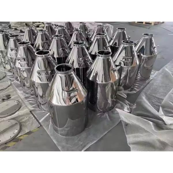 Stainless steel pharmacy medicine bucket vessel containers bottles 200ml 50ml 20 liter liquid manufacturing with screw lid clamp