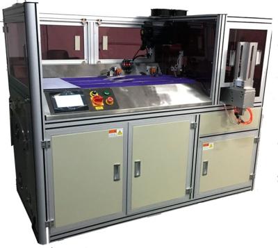 Máquina de punção de cartões de plástico semiautomática rápida YLP-5 para 5 * 5 layout