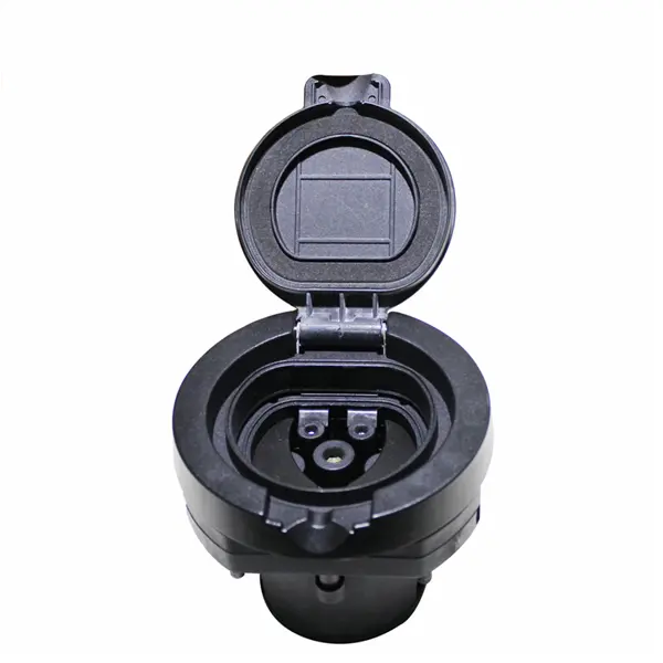 Type 2 Socket With Shutter Obturator For EV Charging Station 16A 32A 250V,/415V Max 22KW IEC62196-2 EV Accessories