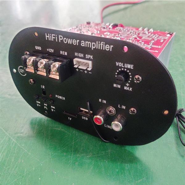 50W Subwoofer Tube Car Amplifier Board with Bluetooth 5.0 and TF Card/USB Playback