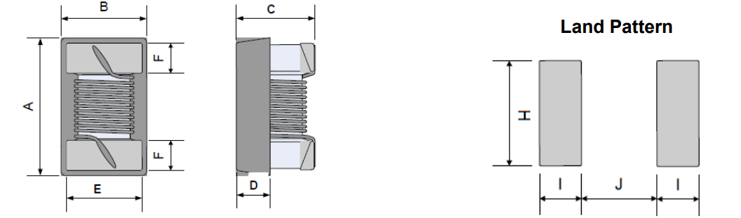 SMD защищало тело высокого обломока индуктора q керамическое для ODM автомобиля
