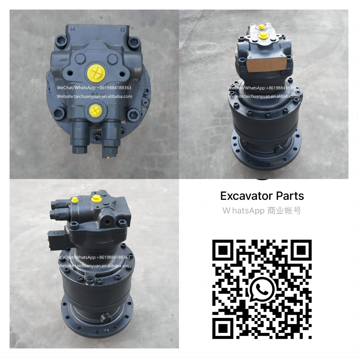 31n6-10210 31n9-10151 Excavateur à oscillation moteur à traction à chenille Boîte de vitesses R215-7 R215-9 R225-7 R225-9