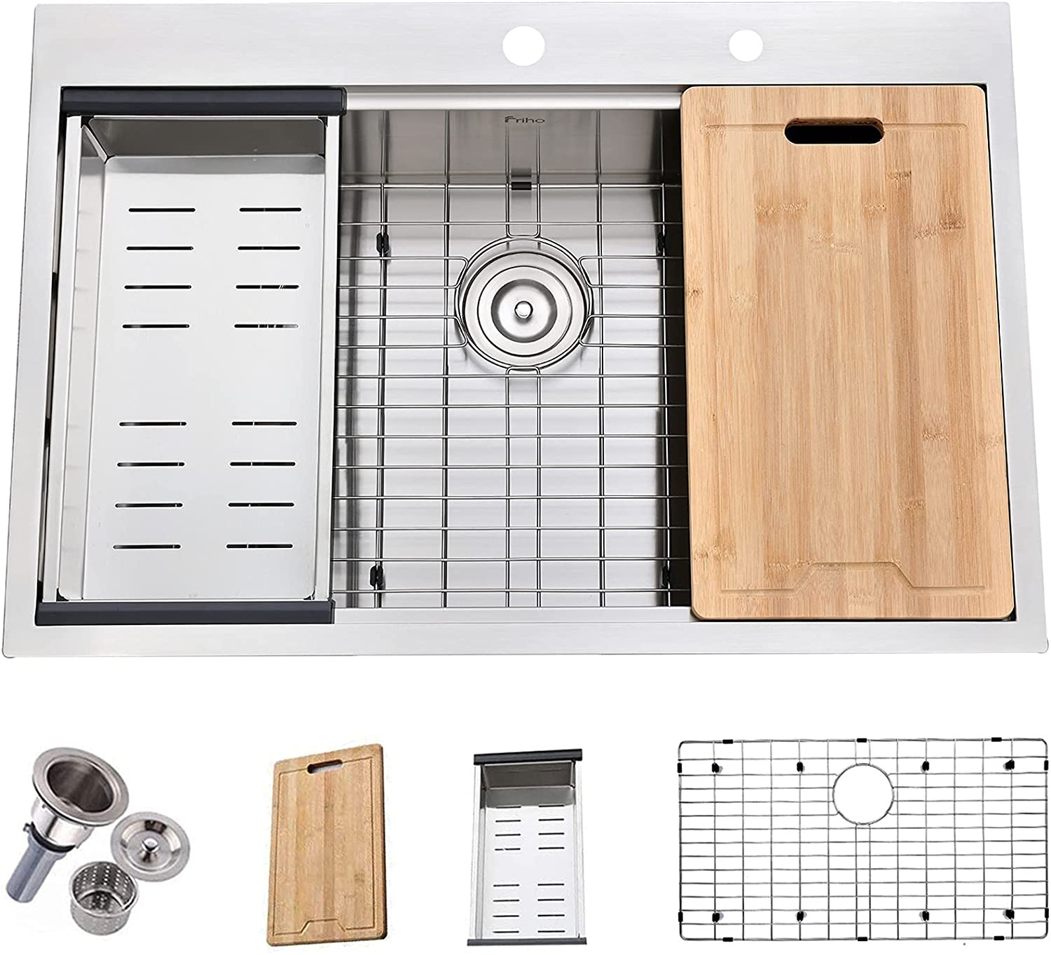 OEM почистил раковину щеткой рабочего места кухни датчика 33