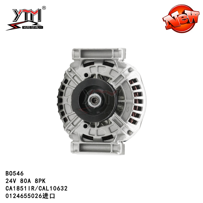 2003- Alternador BO546 24V 80A 8PK CA1851IR/CAL10632 do elevado desempenho de SCANIA P