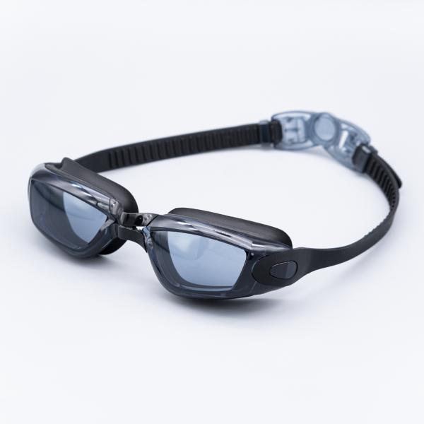 Durable Adjustable Strap Electroplated Swimming Goggles For Sports Safety
