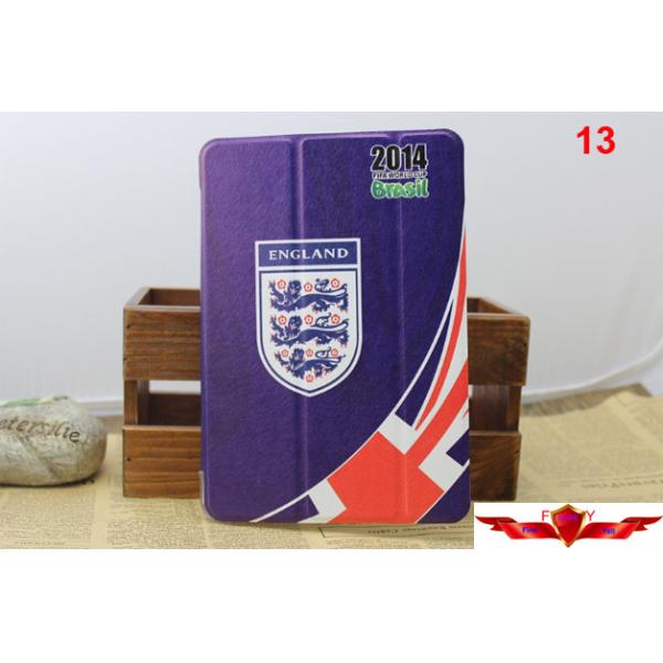 2014 Brazil World Cup Ipad Air Cartoon Cover Cases Multi Type Quality A++ Gift Box Include