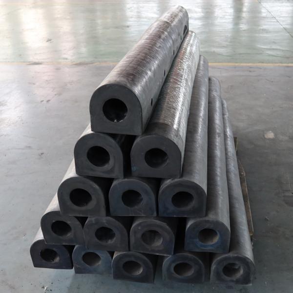 CCS.BV.ABS.SGS Certified D Type Boat Rubber Fender for Boat Edge and Gunnel Protection