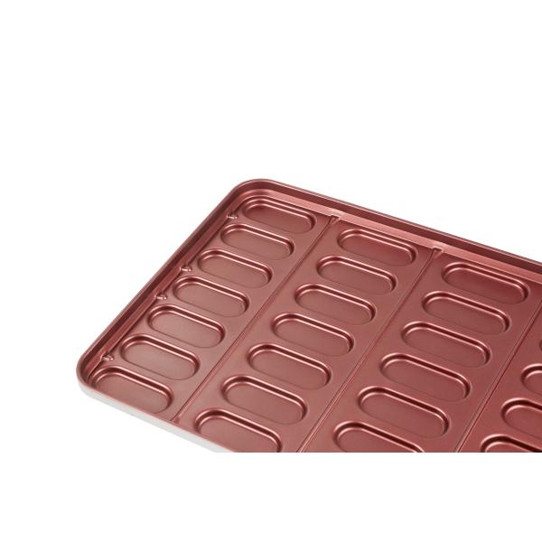PTFE не вставляют лоток выпечки плюшки хот-дога 670x511x40mm