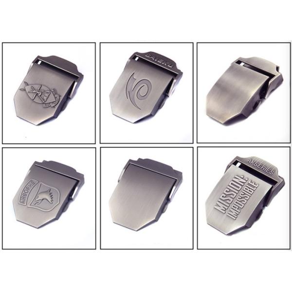 Покрывать пряжки пояса PVD металла отдыха 39.5MM моды коррозионностойкий