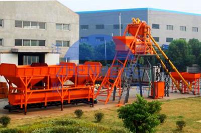 Tipo de peso exato bens de tratamento por lotes concretos da correia da planta de HZS60 uma garantia do ano