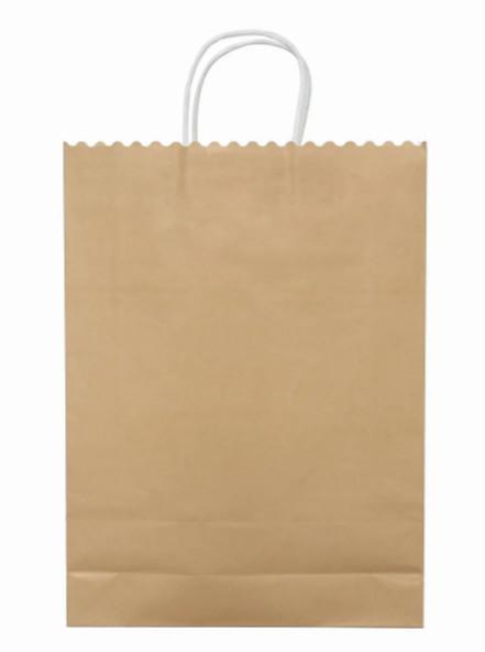 environmental brown kraft snack takeout paper bags