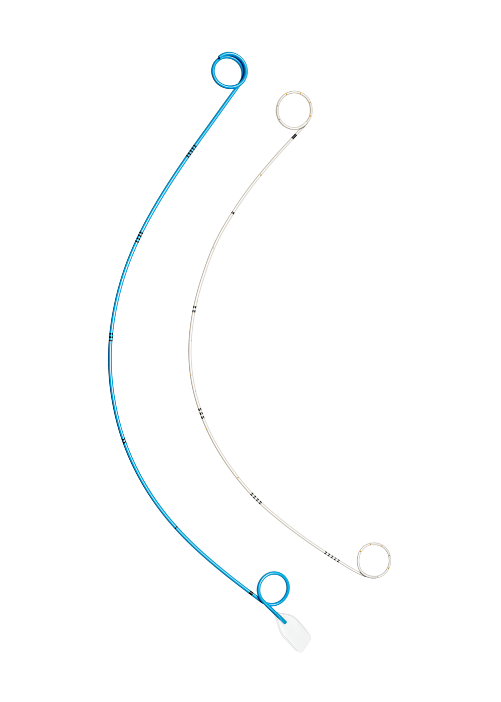 High-Precision Double-J Ureteral Stent with Hydrophilic Coating