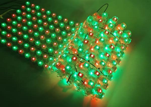 DC12V IP67 Écran LED en maille flexible Affichage P31 Écran de grille étanche à l'eau pour les centres commerciaux