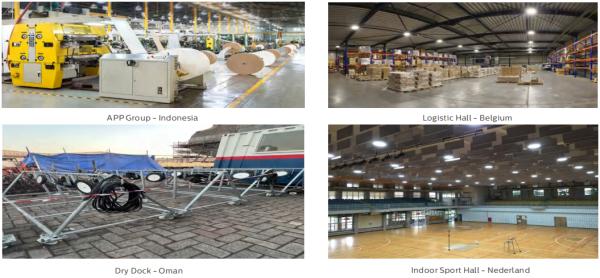 HB4H DIP Switchable Power 3CCT UFO LED High Bay Light 150W 150LPW with 90 Degree Al Reflector IP65 IK08 Protection Europe Warehouse