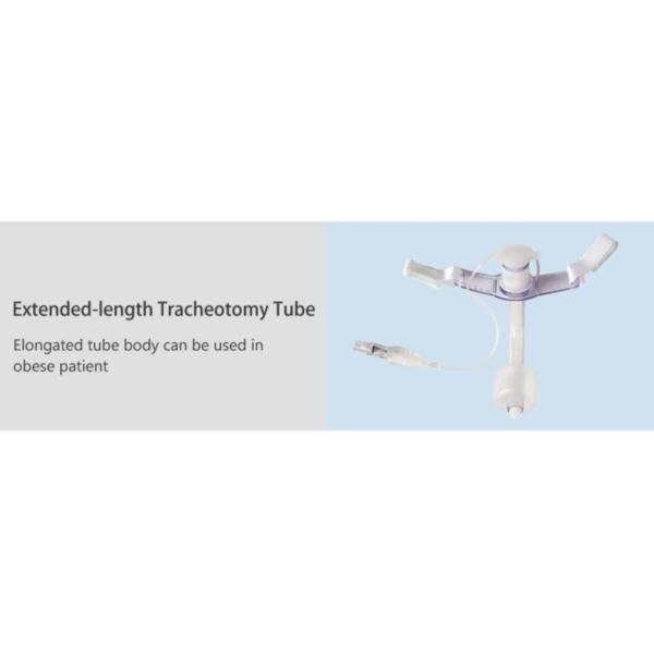 Ethylene Oxide Sterilization PVC disposable tracheostomy tube Medical 8.5 9.0 9.5 10.0