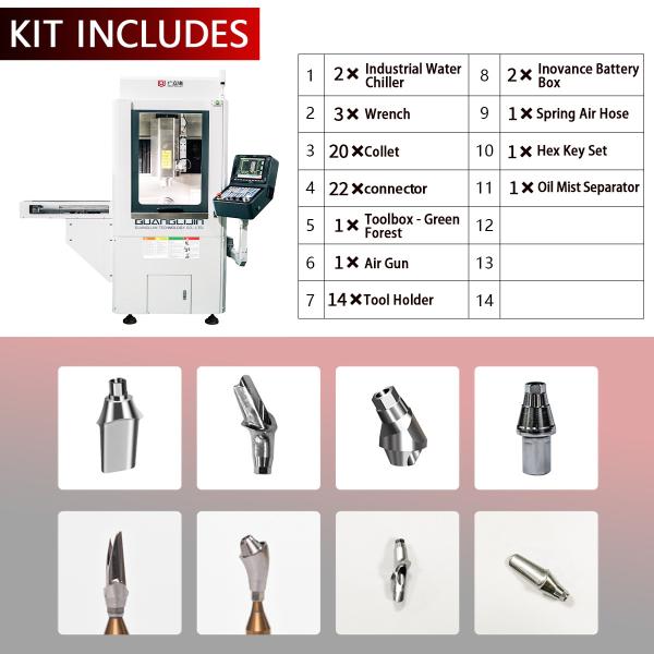 F50 Medical special turning and milling machine