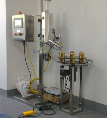 Nitrogênio líquido linear automático que dosa o quarto de solteiro da máquina que alimenta para o líquido
