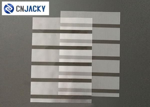 A4 0.08mm Coated Overlay Film Smart Card Material Magnetic Strip With Hi-Co Lo-Co