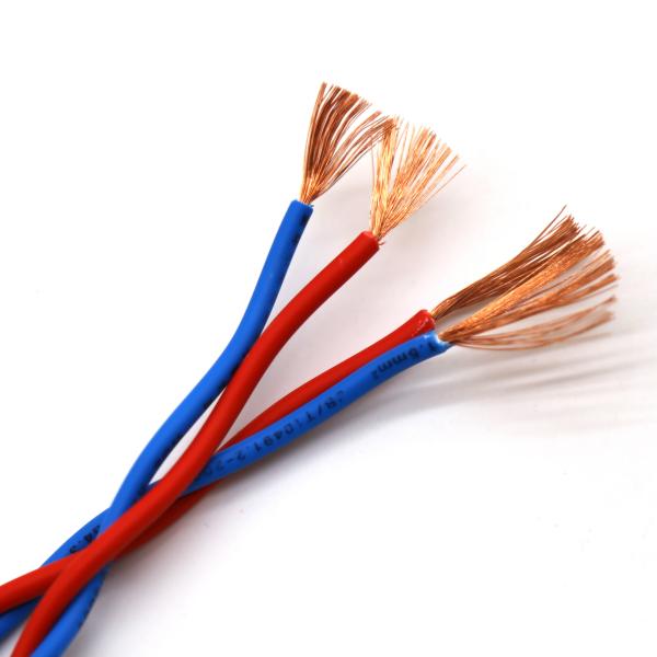 2*1.5 Square Mm PVC Flexible Electrical Cable Oxygen Free Conductor RVS Wire